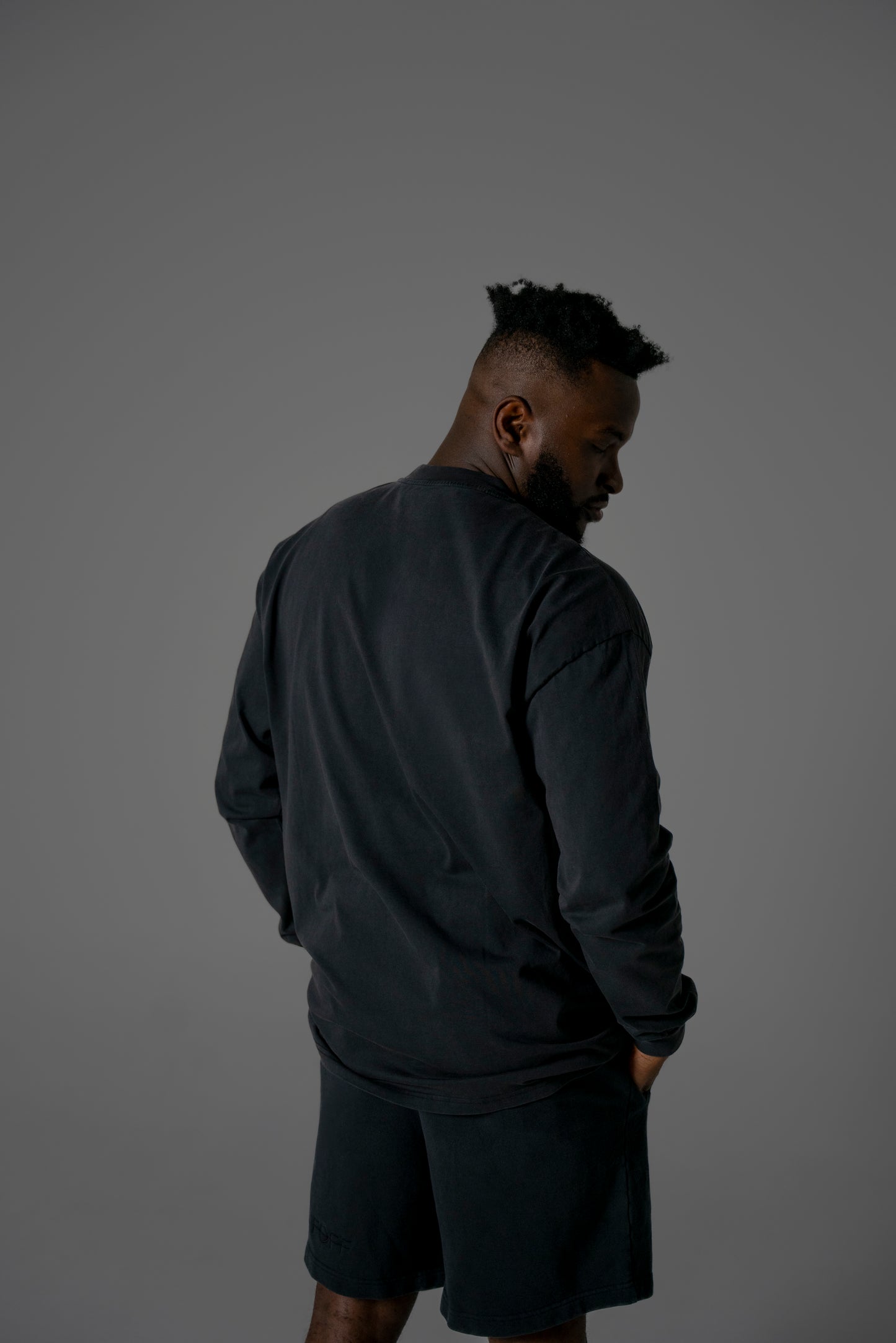 Vintage Black Longsleeve Tee