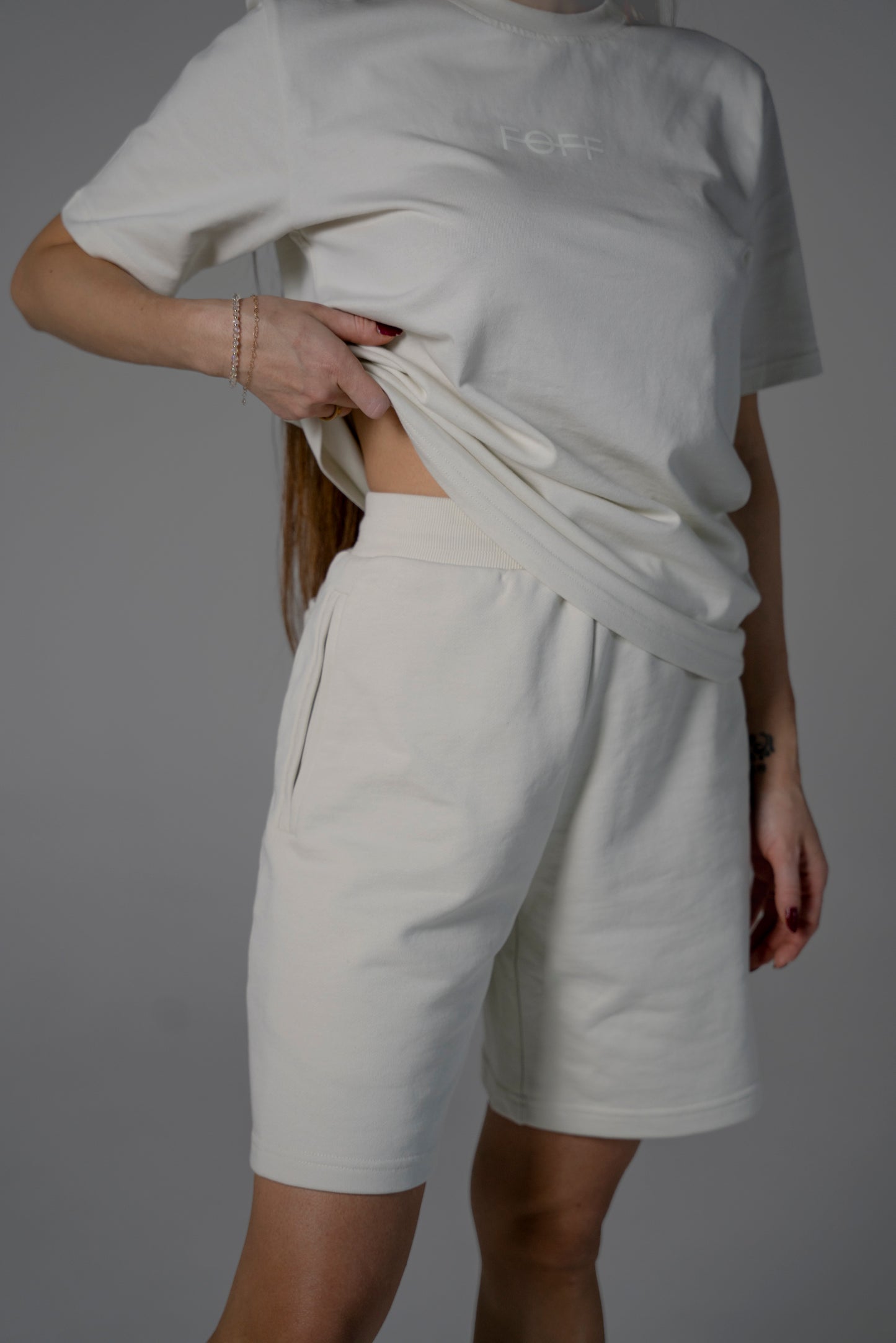 Vintage White Shorts