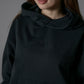 Vintage Black Oversized Hoodie