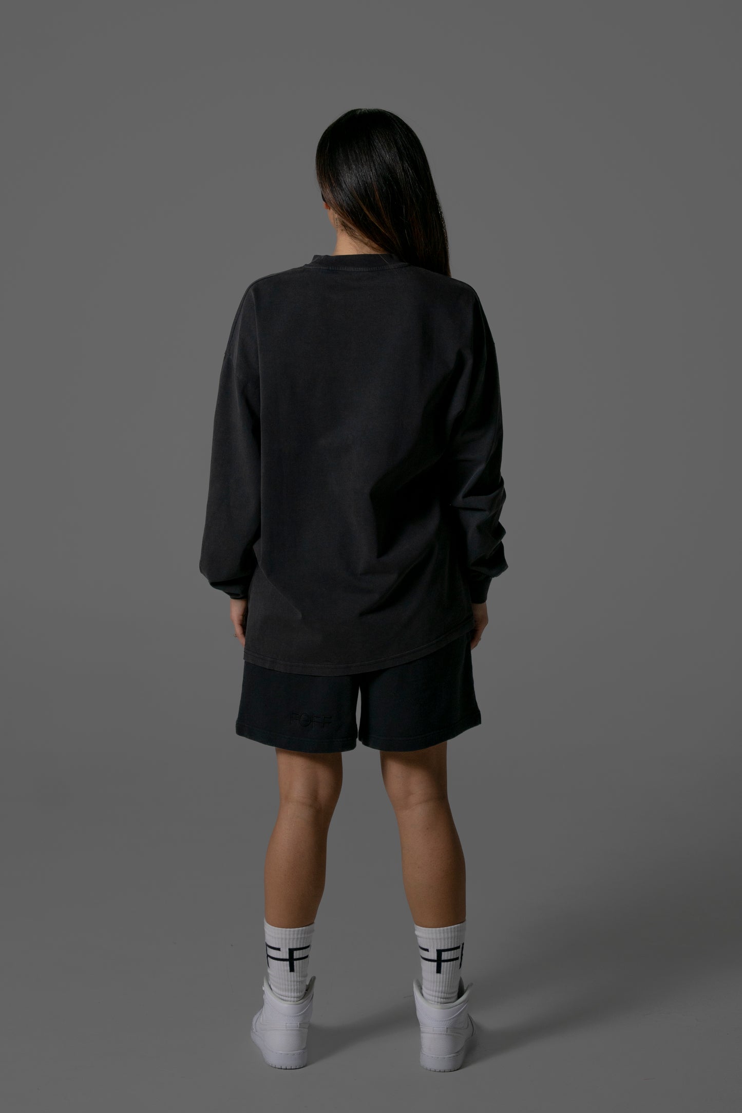 Vintage Black Longsleeve Tee